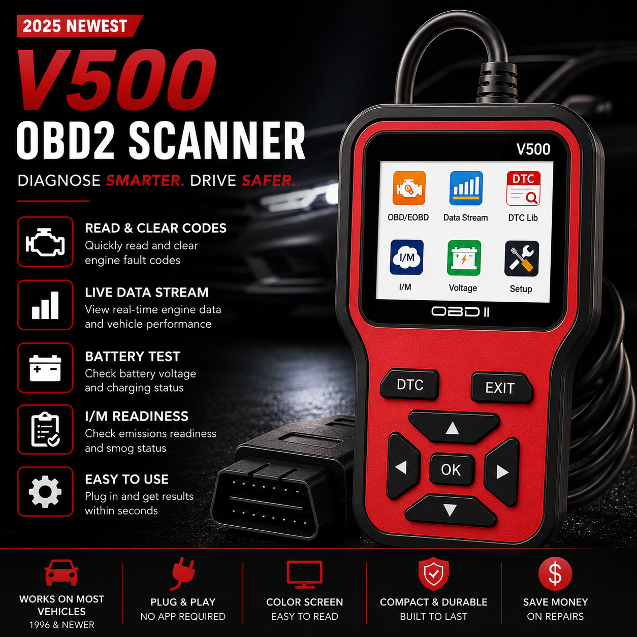 V500 Diagnostic Scanner