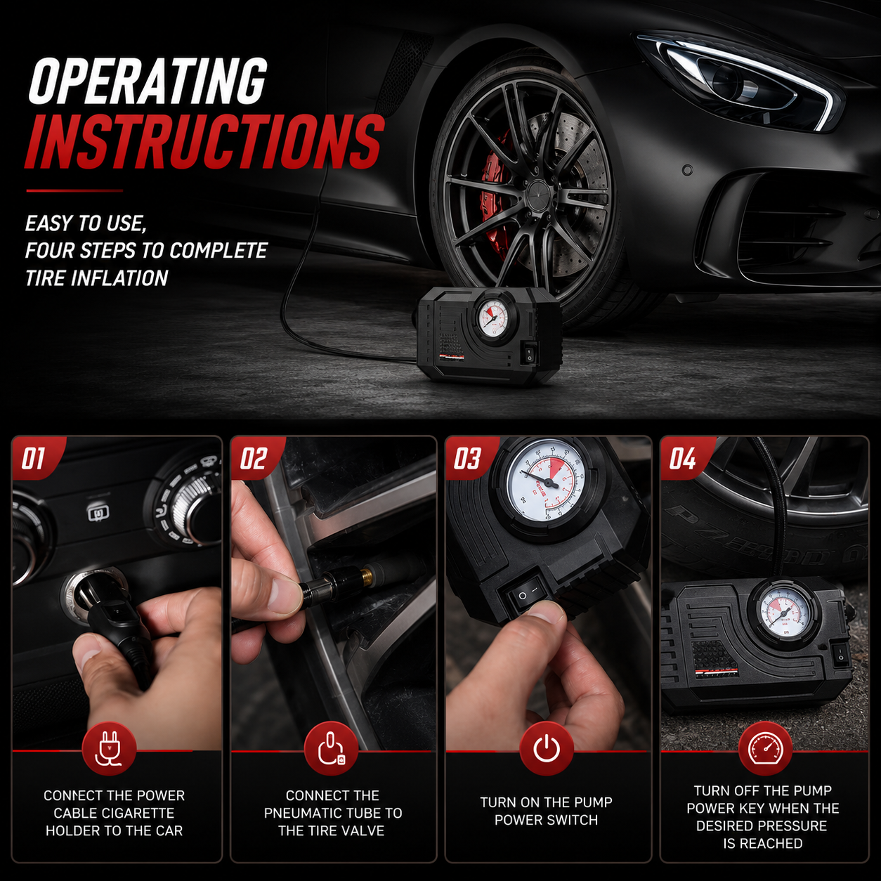 Portable Tire Inflator