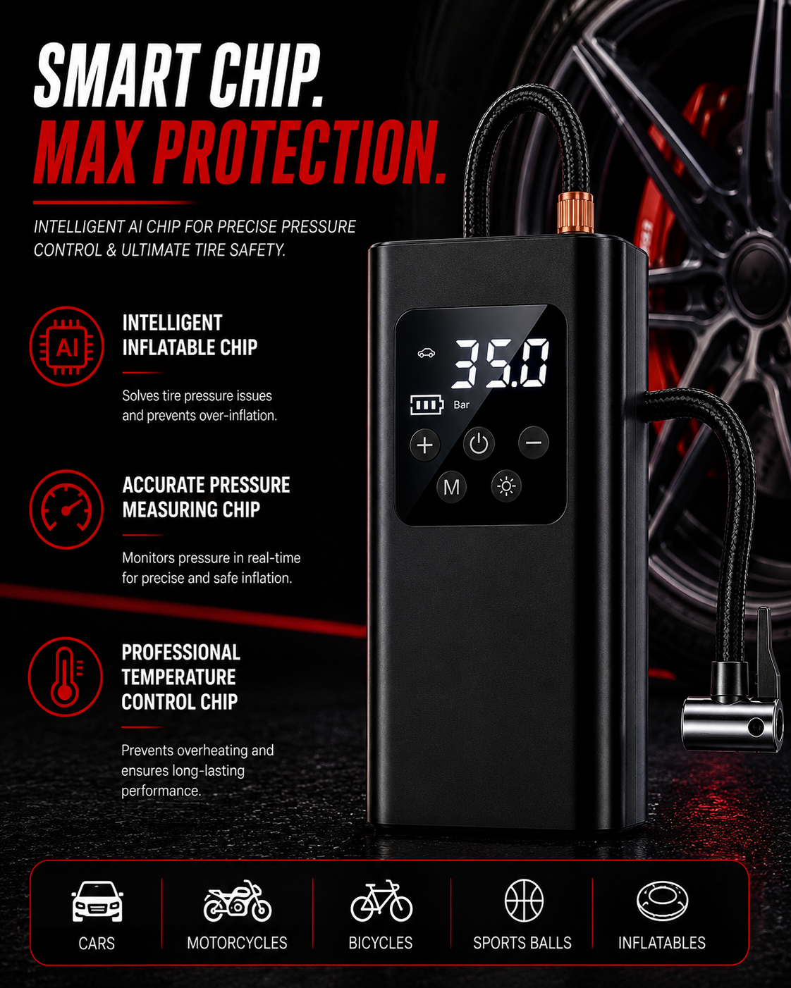 rechargeable Air Compressor